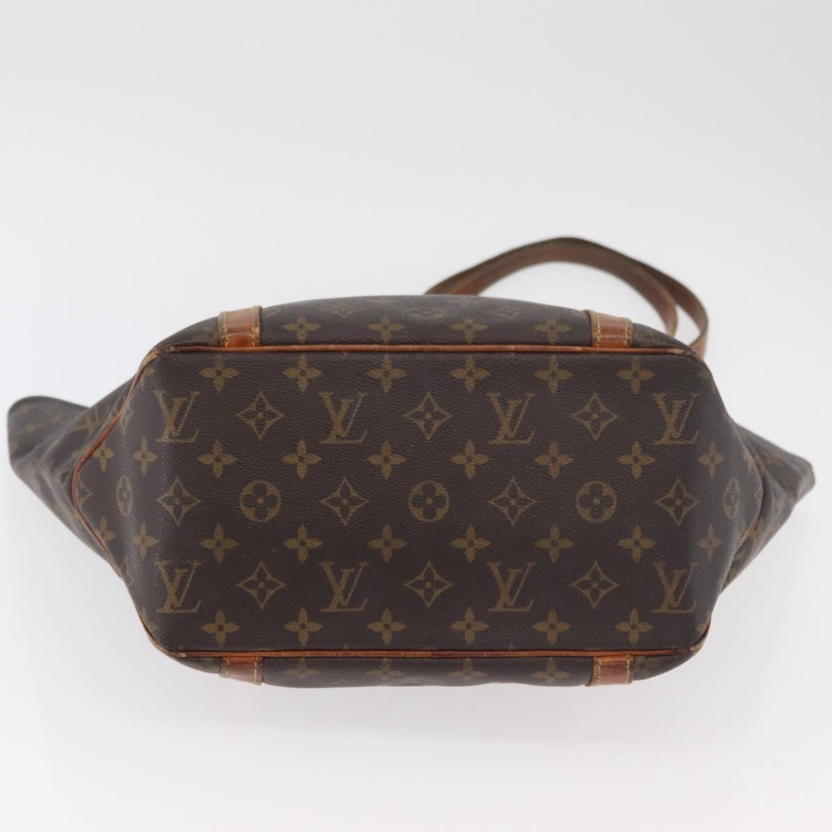 LOUIS VUITTON Monogram Sac Shopping Tote Bag M51108 LV Auth 179414