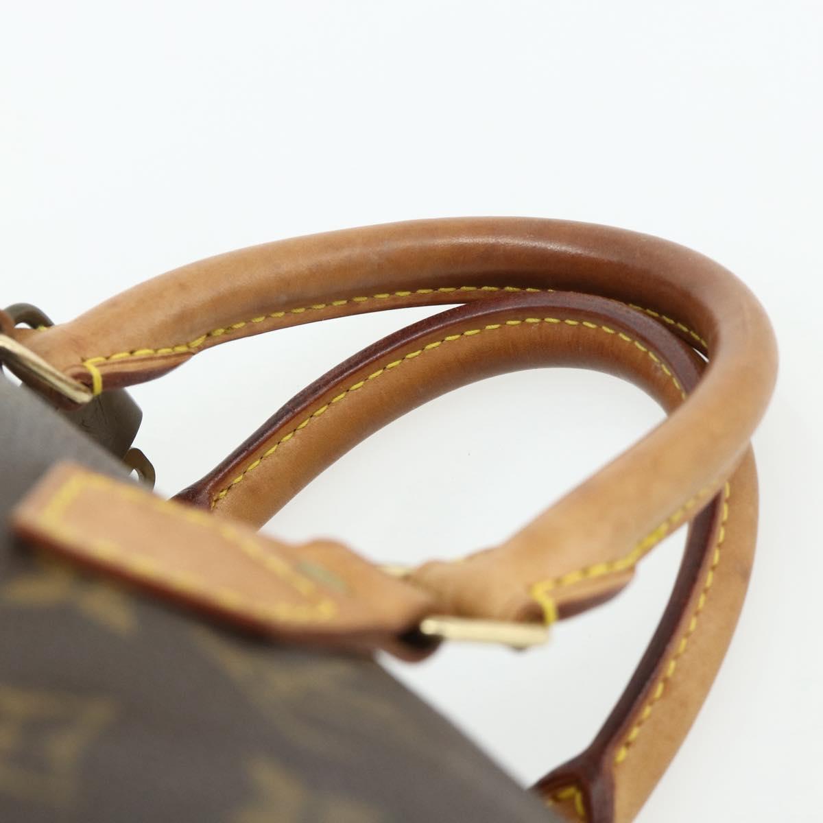LOUIS VUITTON Monogram Speedy 25 Hand Bag M41528 LV Auth 179416A