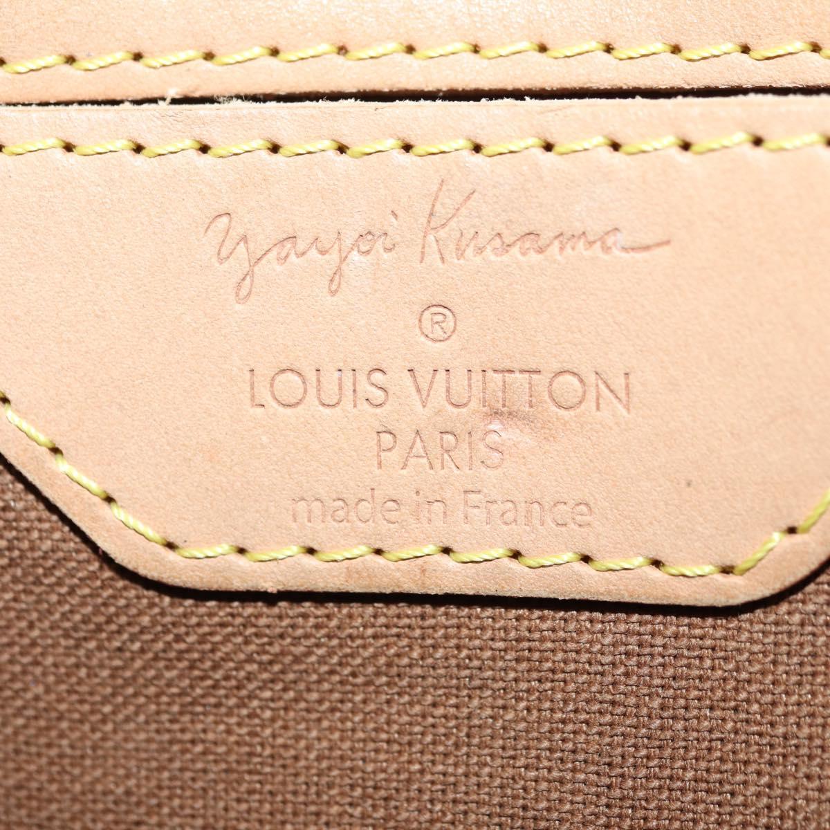 LOUIS VUITTON Dot Infinity Yayoi Kusama Speedy 30 Bag Red M40693 Auth 179418SAM