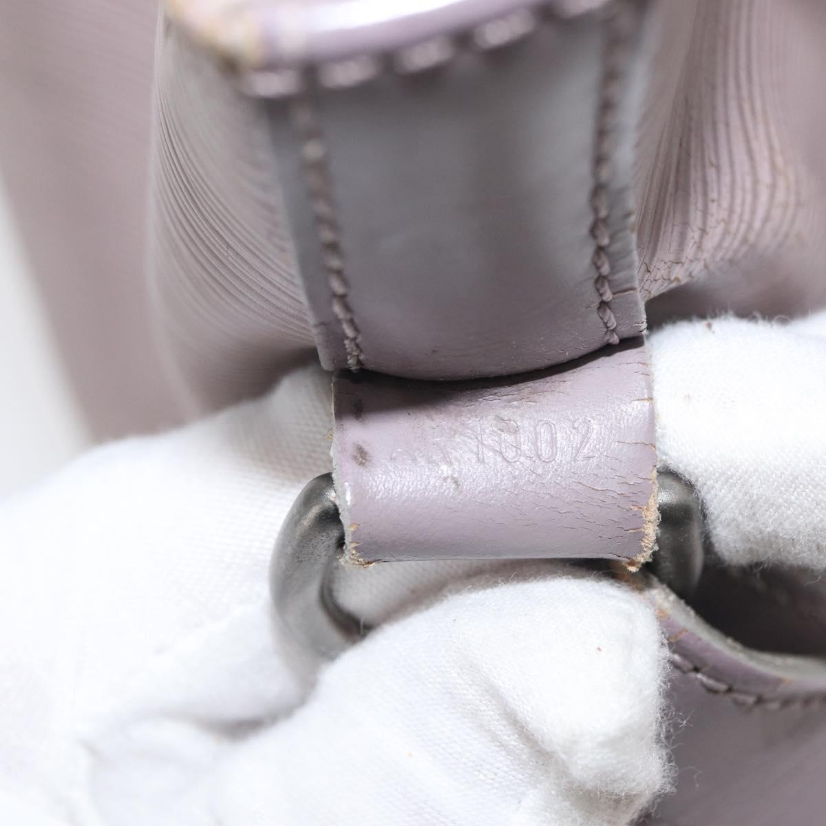 LOUIS VUITTON Epi Petit Noe Shoulder Bag Lilac M4410B LV Auth 179433