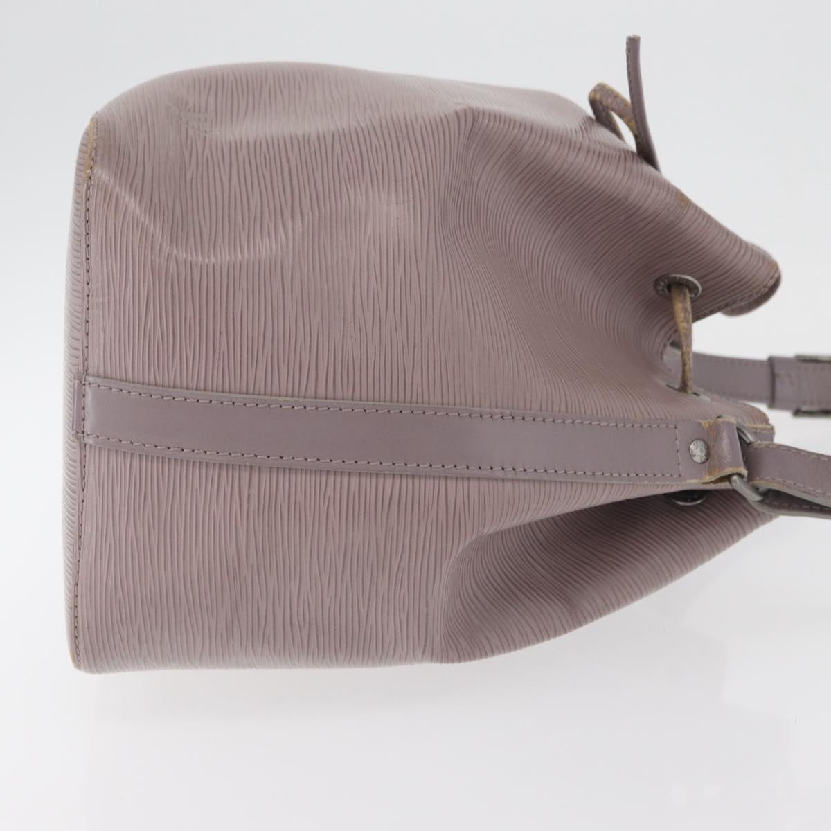 LOUIS VUITTON Epi Petit Noe Shoulder Bag Lilac M4410B LV Auth 179433