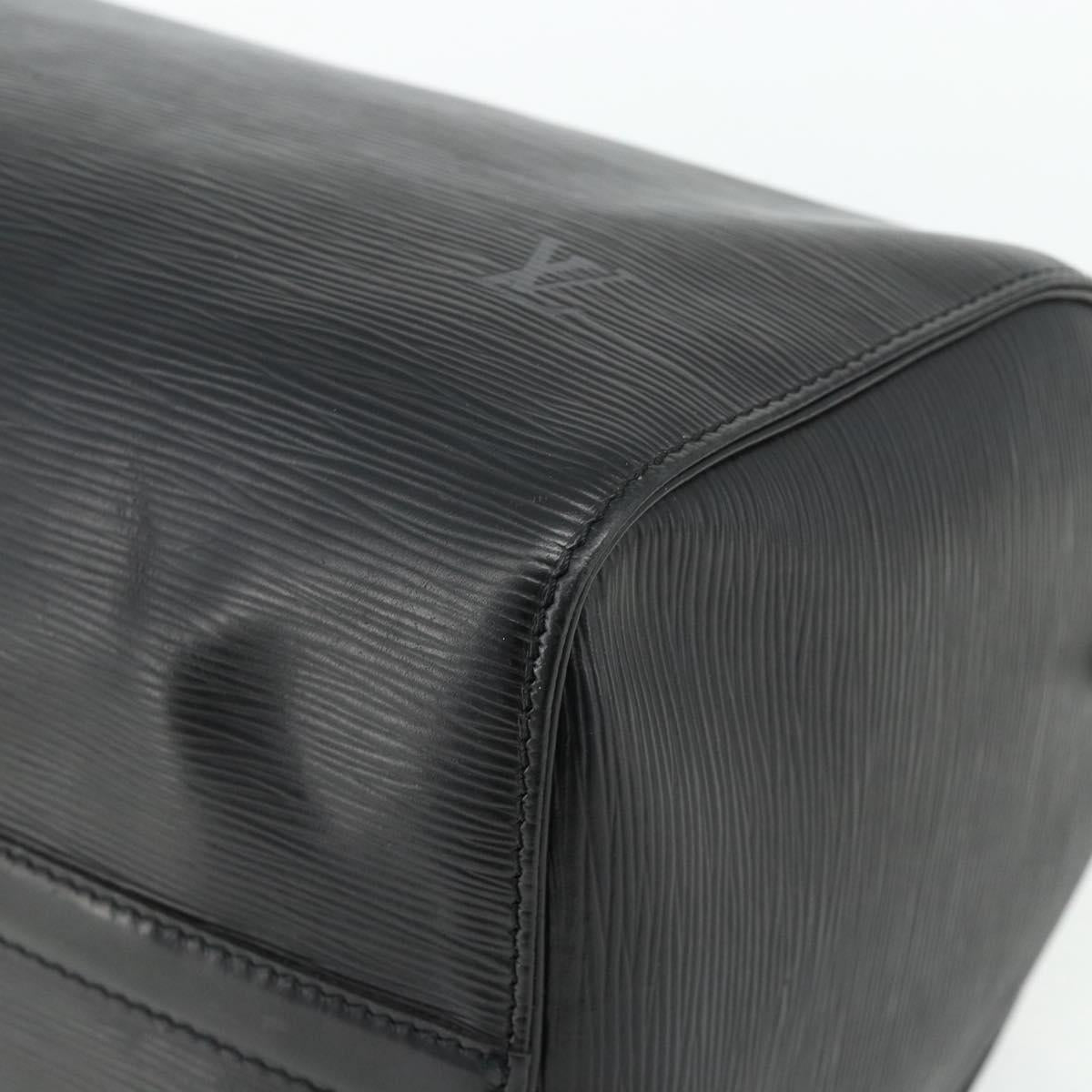 LOUIS VUITTON Epi Speedy 30 Hand Bag Noir Black M43002 LV Auth 179434A