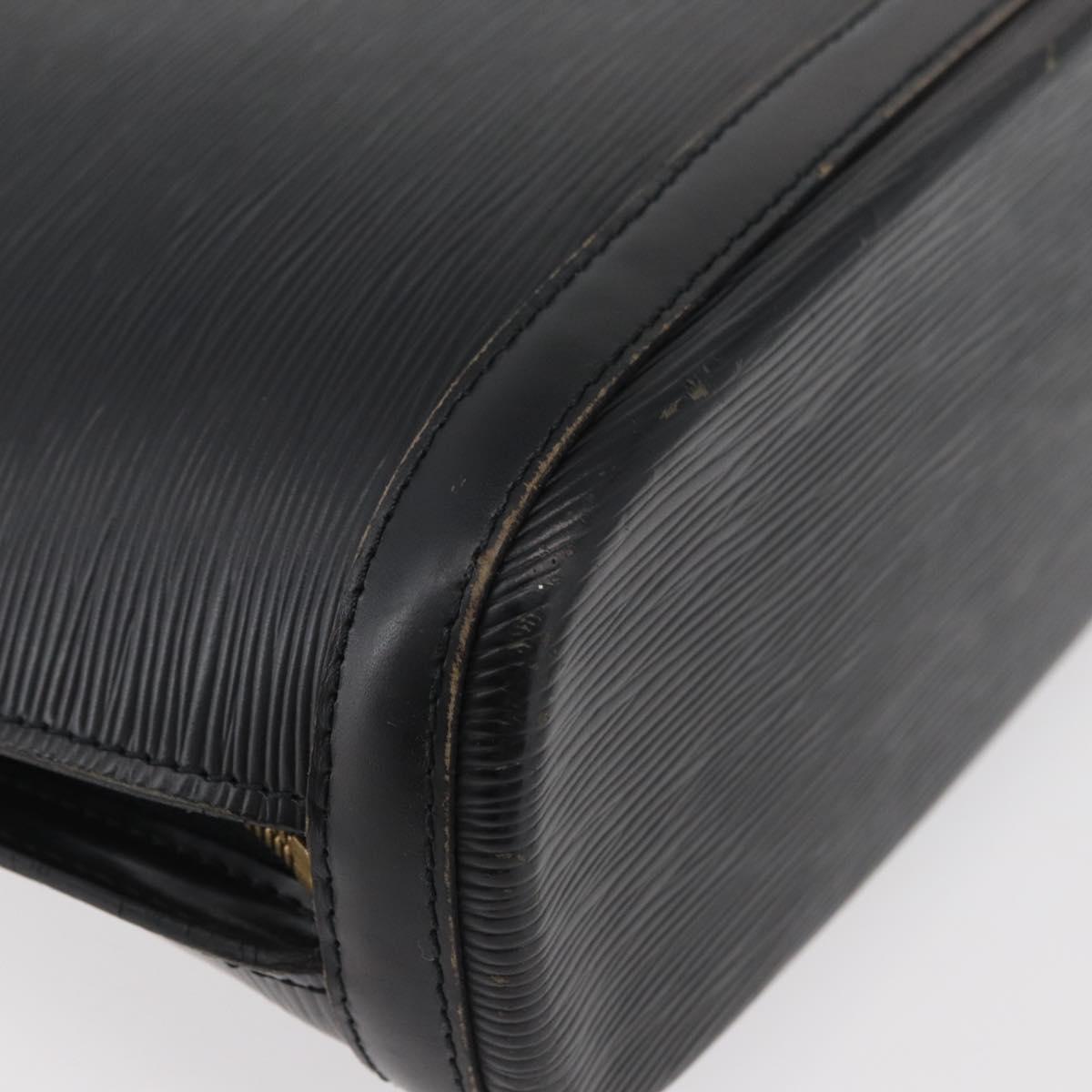 LOUIS VUITTON Epi Lussac Shoulder Bag Black M52282 LV Auth 179463
