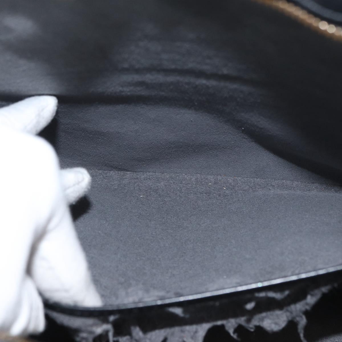 LOUIS VUITTON Epi Lussac Shoulder Bag Black M52282 LV Auth 179463