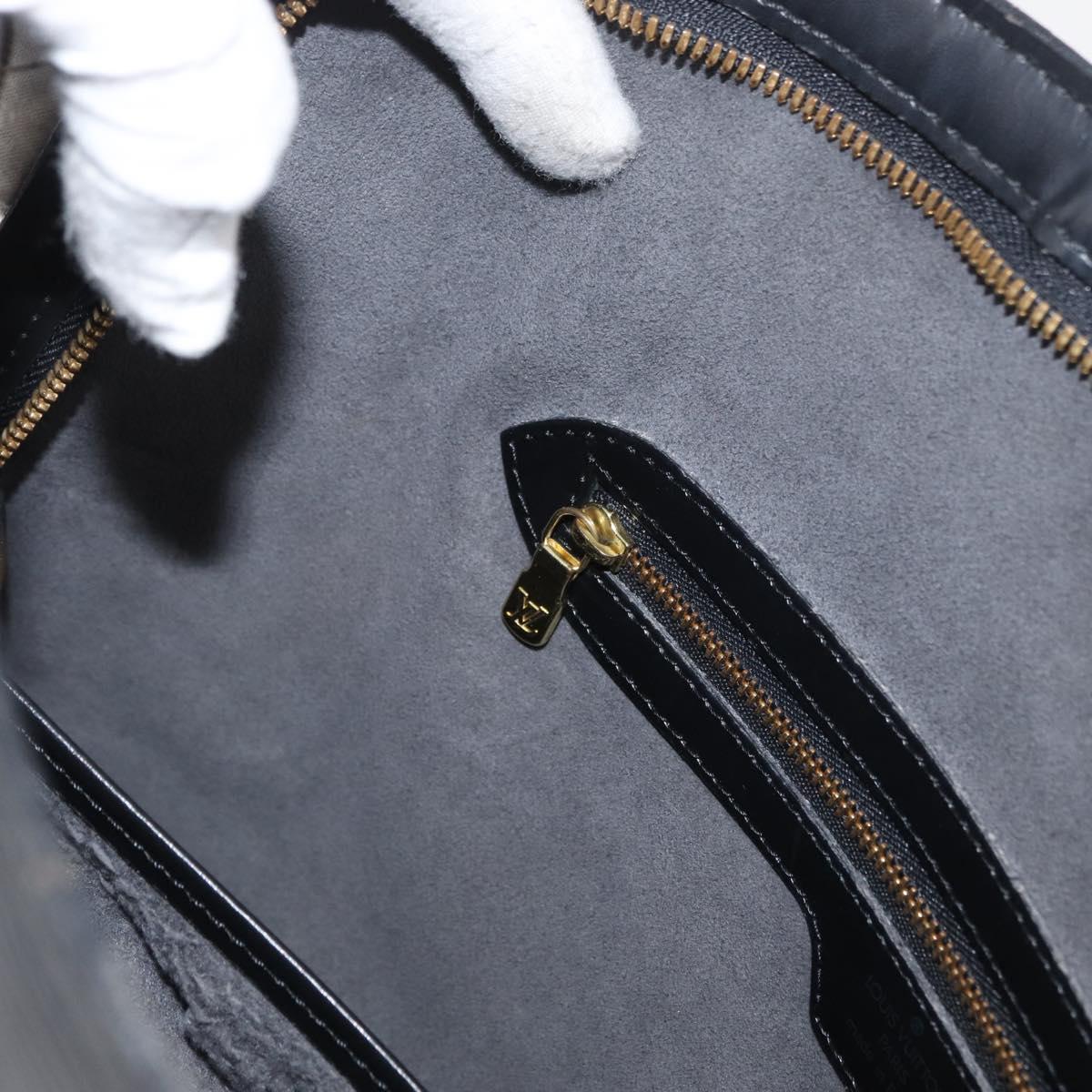 LOUIS VUITTON Epi Lussac Shoulder Bag Black M52282 LV Auth 179463