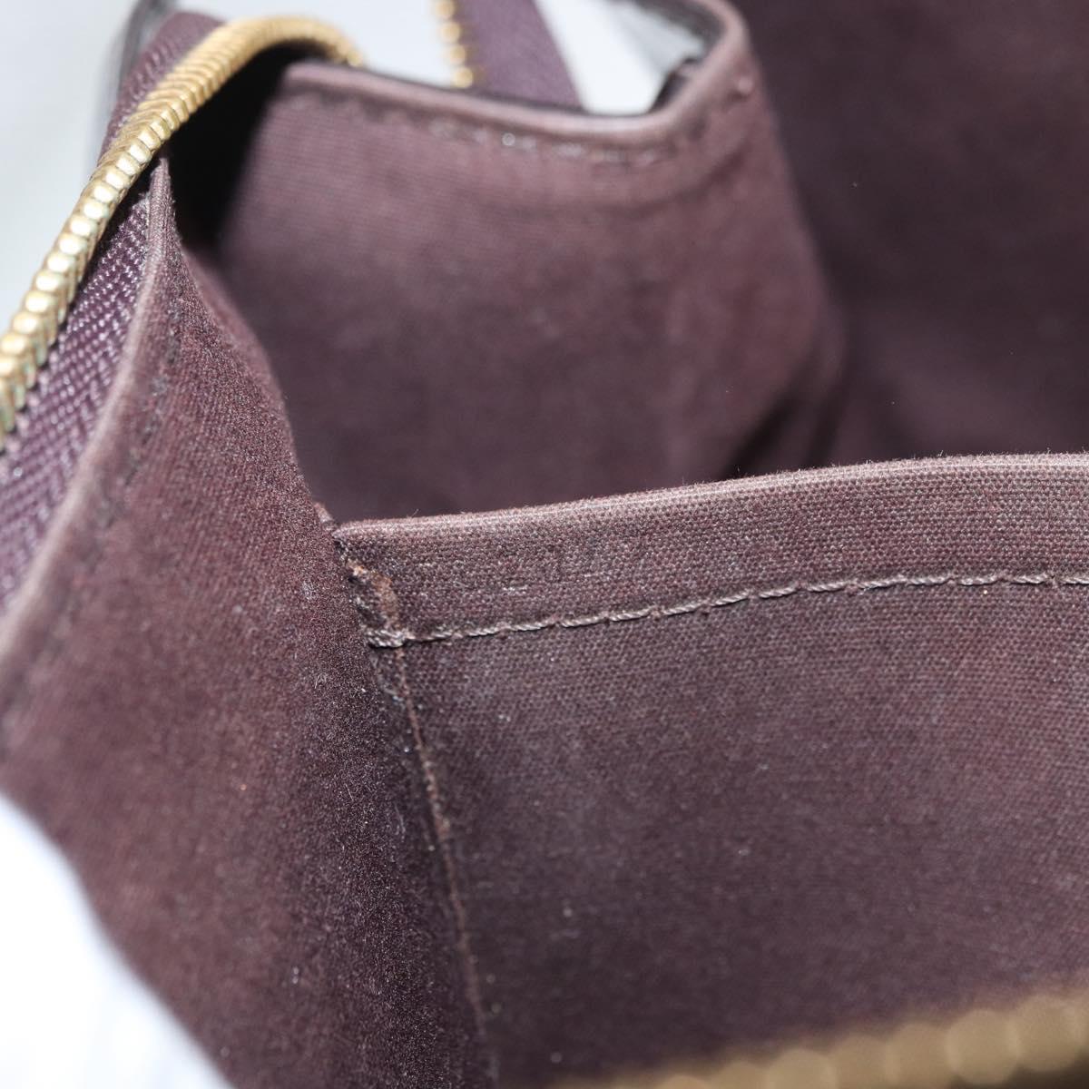LOUIS VUITTON Monogram Vernis Rosewood Avenue Bag Amarante M93510 Auth 179465