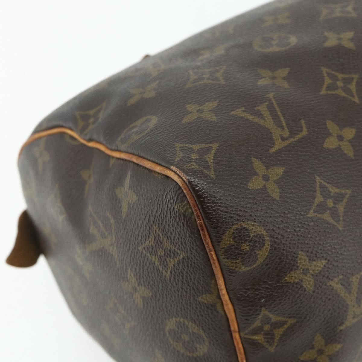 LOUIS VUITTON Monogram Speedy 25 Hand Bag M41528 LV Auth 179482