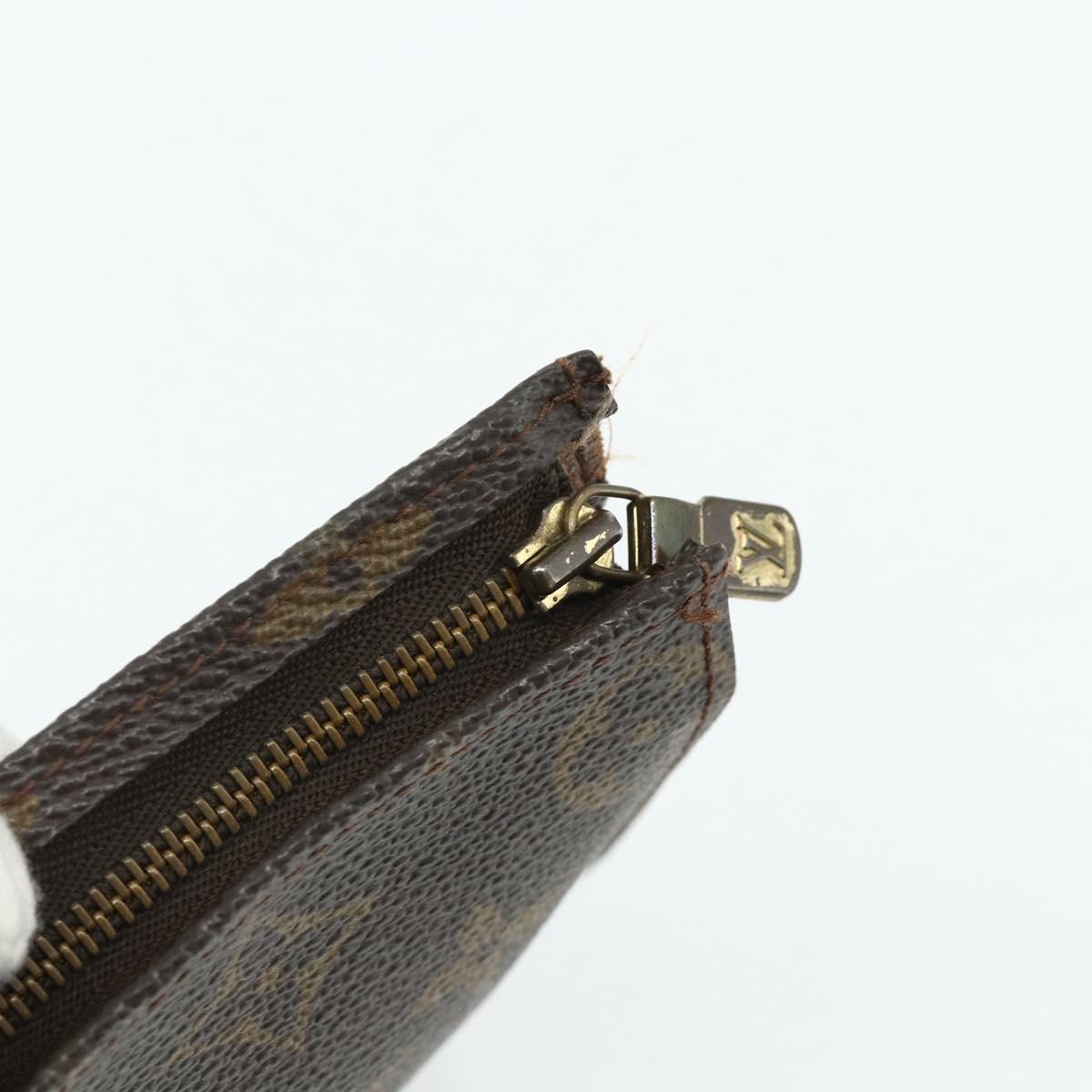 LOUIS VUITTON Monogram Poche Toilette 26 Pouch M47542 LV Auth 179484