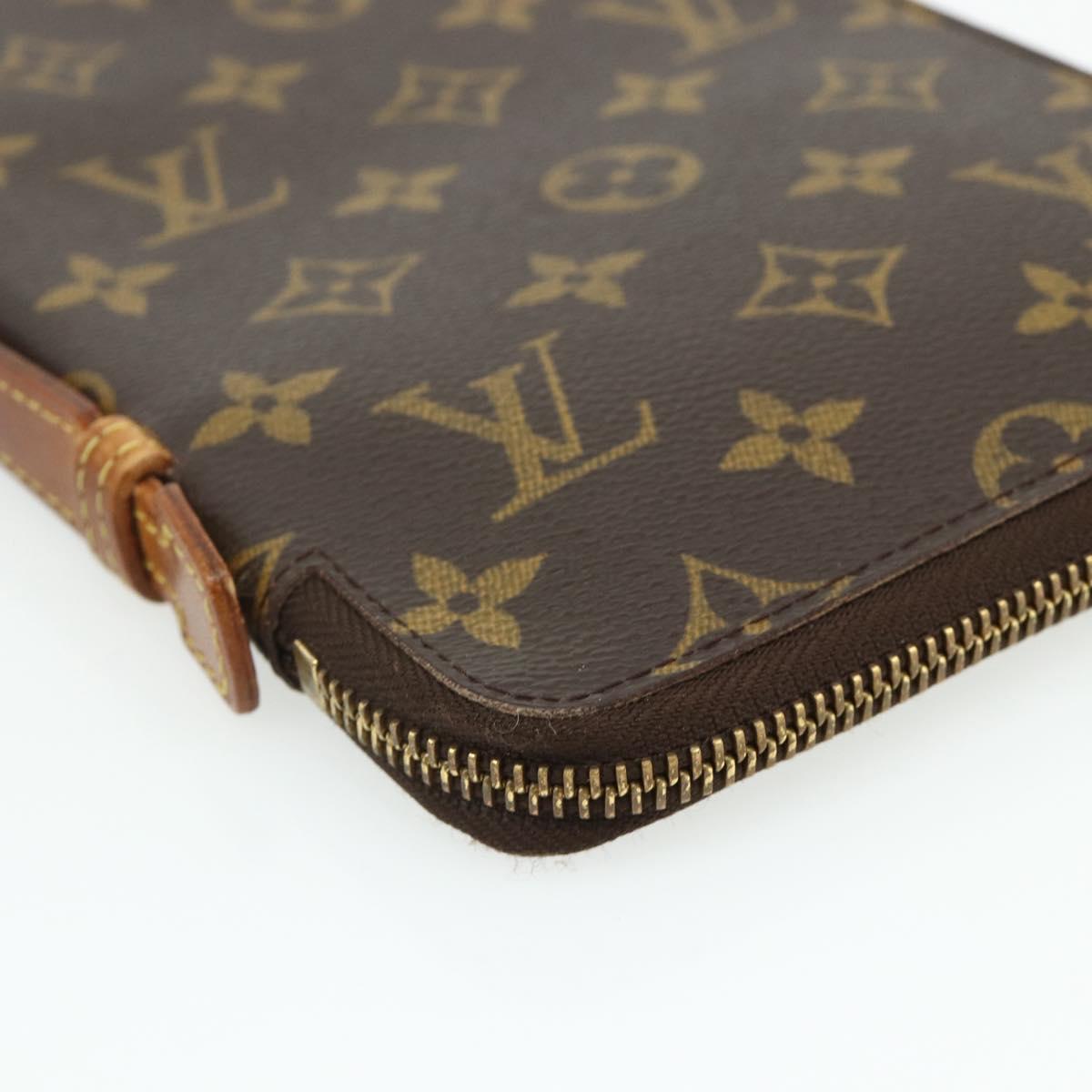LOUIS VUITTON Monogram Organizer De Voyage Travel Case M60119 LV Auth 179486A