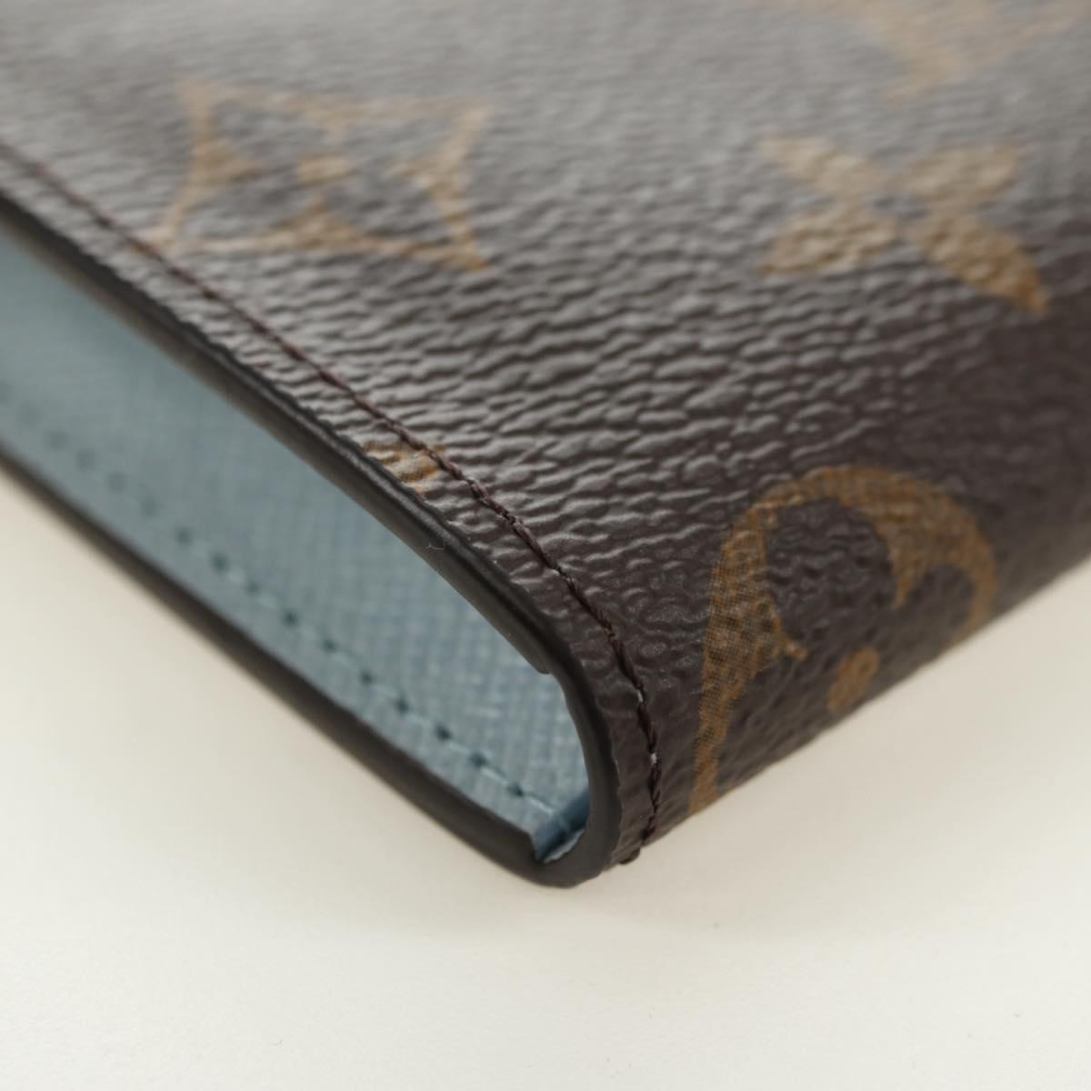 LOUIS VUITTON Monogram Porte Cles Noah Purse Olympe Blue M83612 Auth 179510SAM