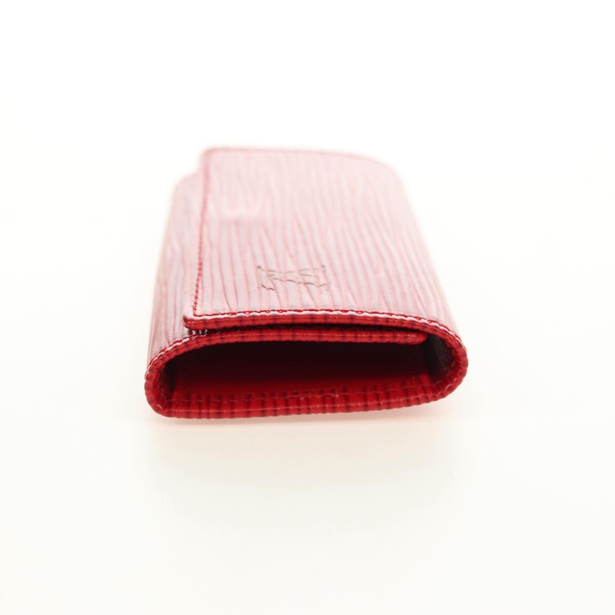 LOUIS VUITTON Epi Multicles 4 Key Case Red M63827 LV Auth 179511M