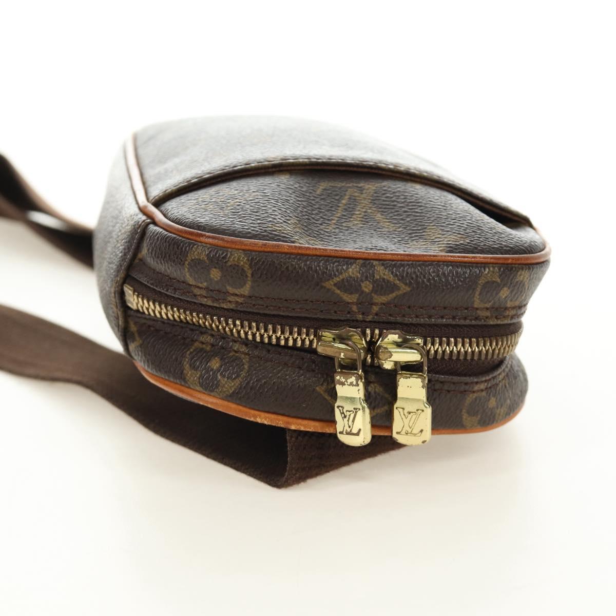 LOUIS VUITTON Monogram Pochette Gange Shoulder Bag M51870 LV Auth 179523A