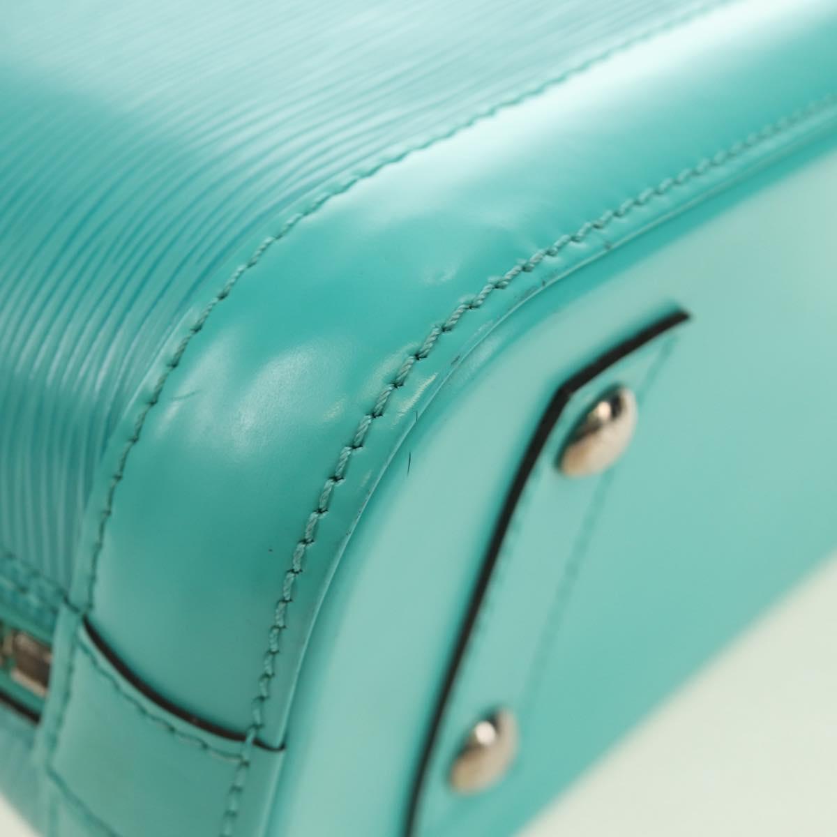 LOUIS VUITTON Epi Alma BB Hand Bag 2way Turquoise Blue M40853 LV Auth 179527SAM