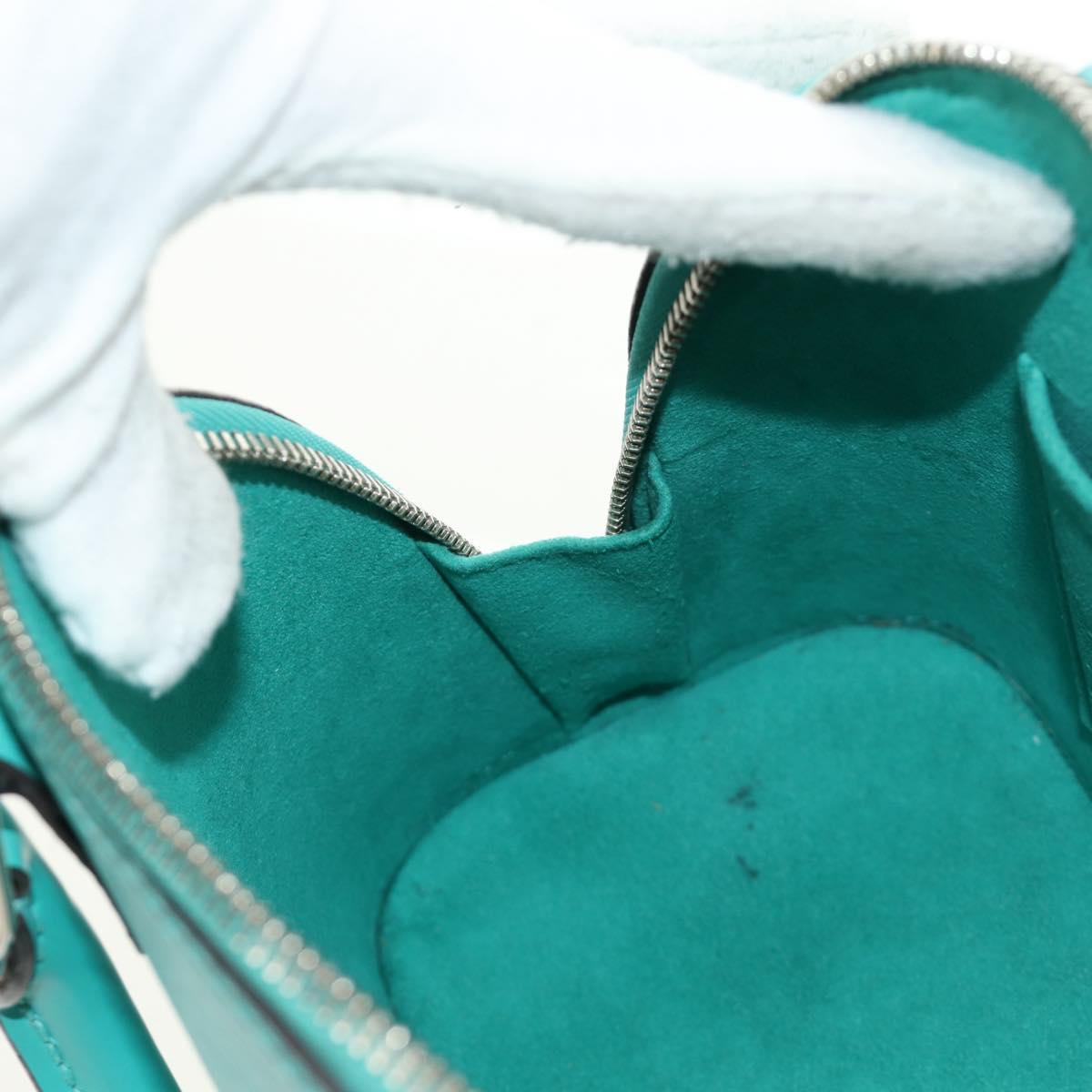 LOUIS VUITTON Epi Alma BB Hand Bag 2way Turquoise Blue M40853 LV Auth 179527SAM