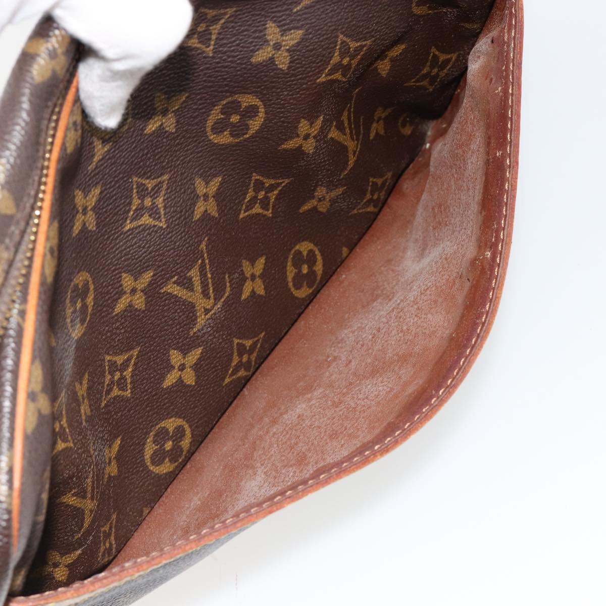 LOUIS VUITTON Monogram Compiegne 28 Clutch Bag M51845 LV Auth 179532