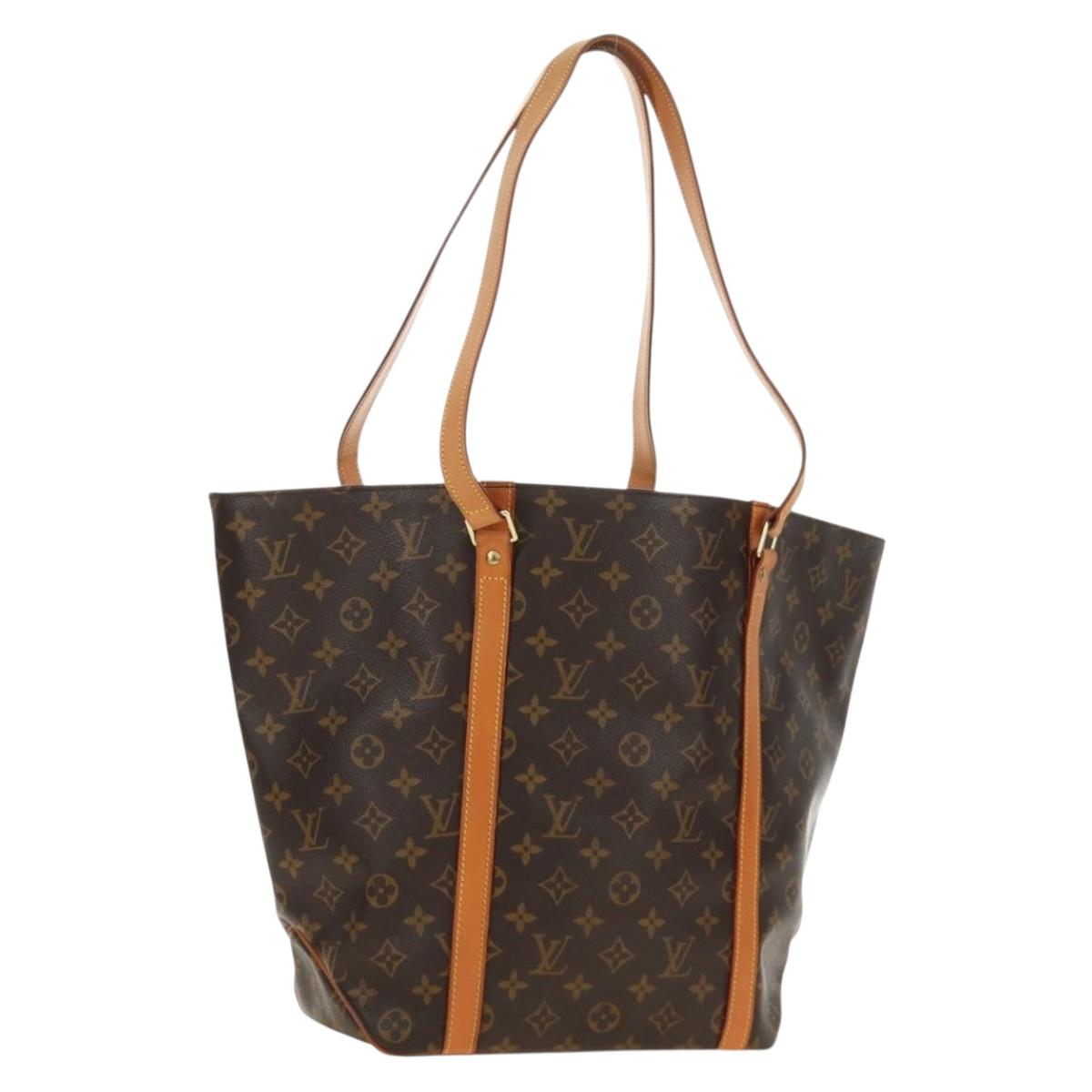 LOUIS VUITTON Monogram Sac Shopping Tote Bag M51108 LV Auth 179543V