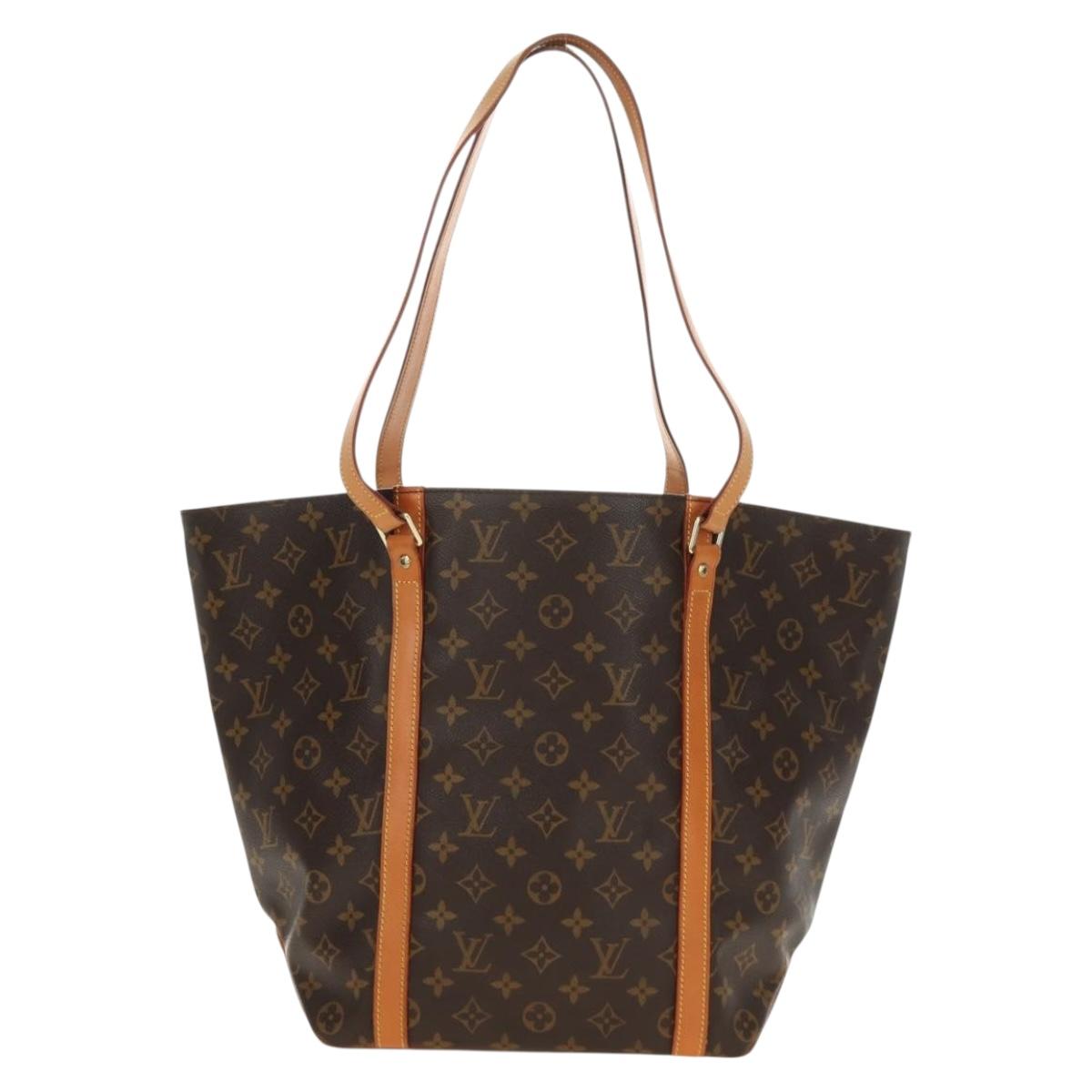LOUIS VUITTON Monogram Sac Shopping Tote Bag M51108 LV Auth 179543V