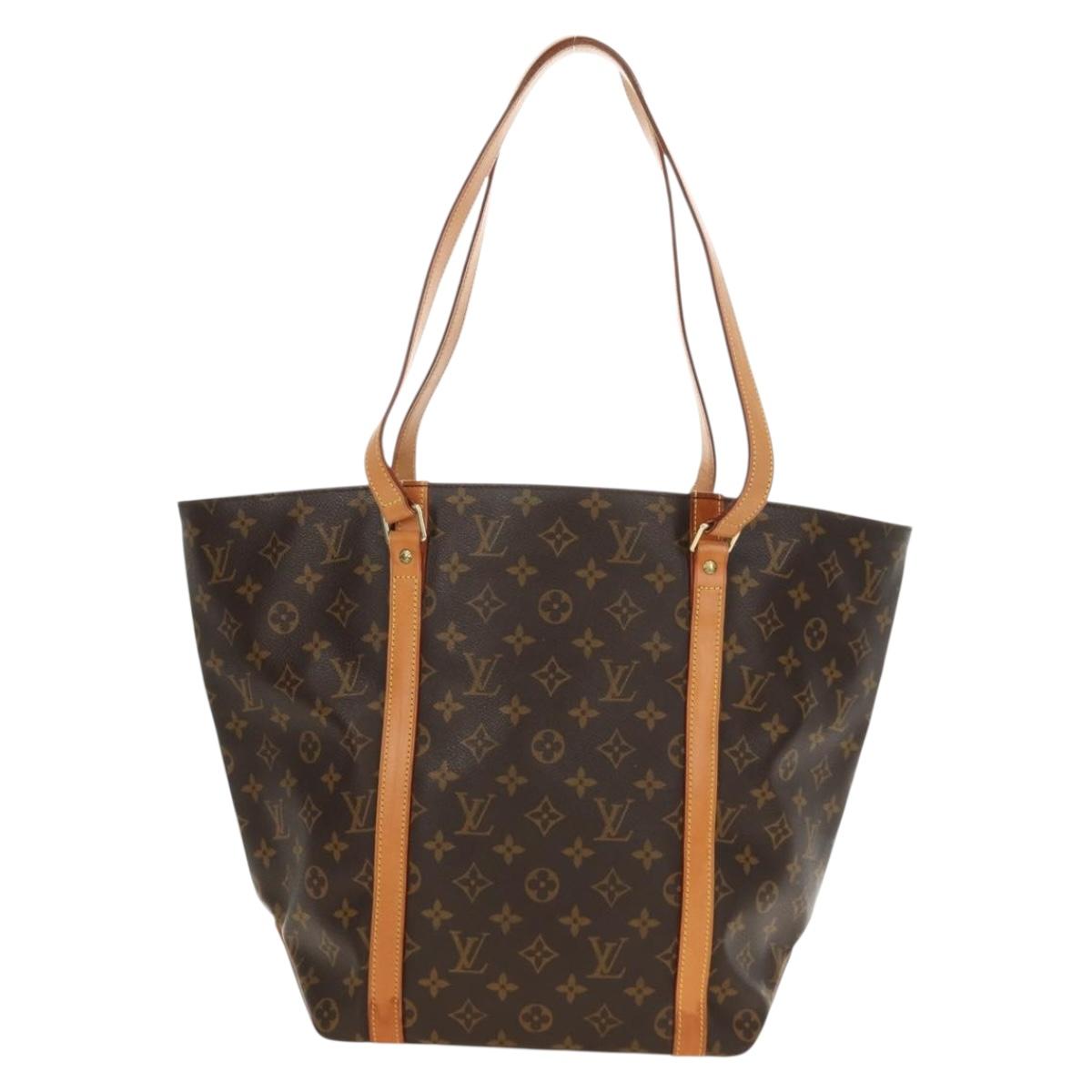 LOUIS VUITTON Monogram Sac Shopping Tote Bag M51108 LV Auth 179543V