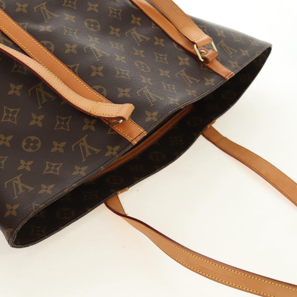 LOUIS VUITTON Monogram Sac Shopping Tote Bag M51108 LV Auth 179543V