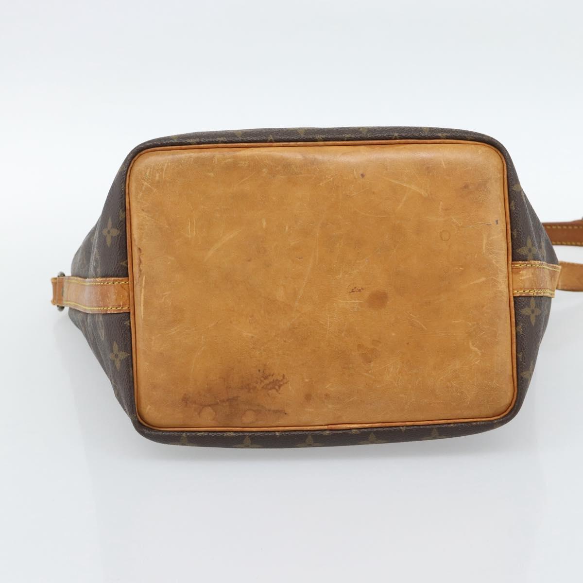 LOUIS VUITTON Monogram Petit Noe Shoulder Bag M42226 LV Auth 179545