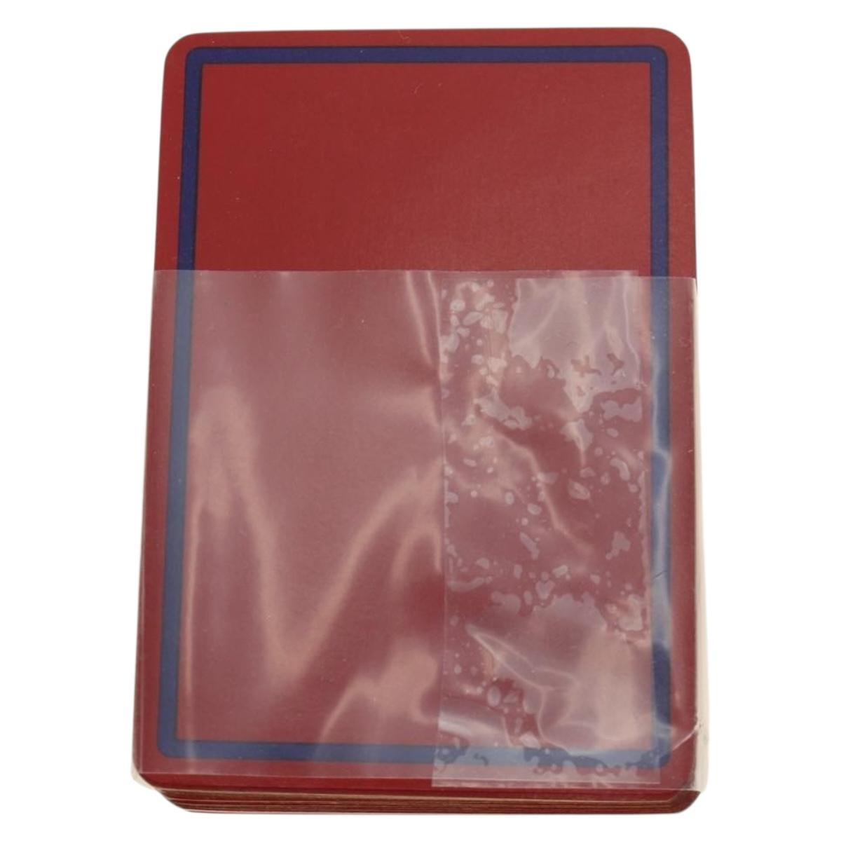 HERMES Playing Cards Blue Red Auth 179547M