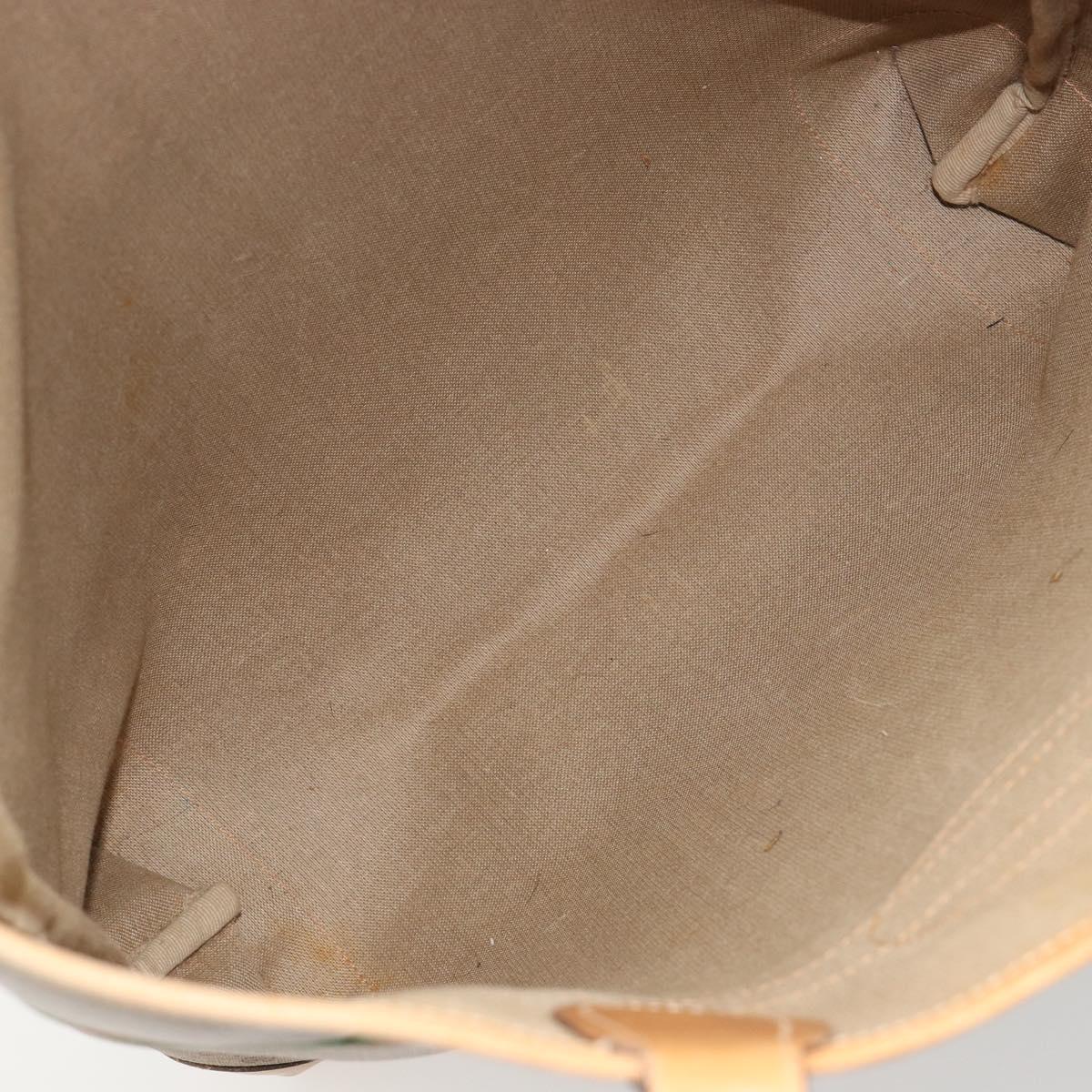 GUCCI Micro GG Supreme Web Sherry Line Bag PVC Beige 002 904 0131 Auth 179549