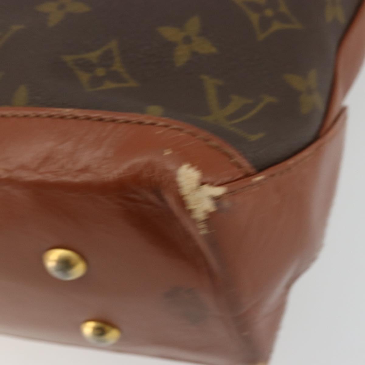 LOUIS VUITTON Monogram Sac Weekend PM Hand Bag M42425 LV Auth 179562