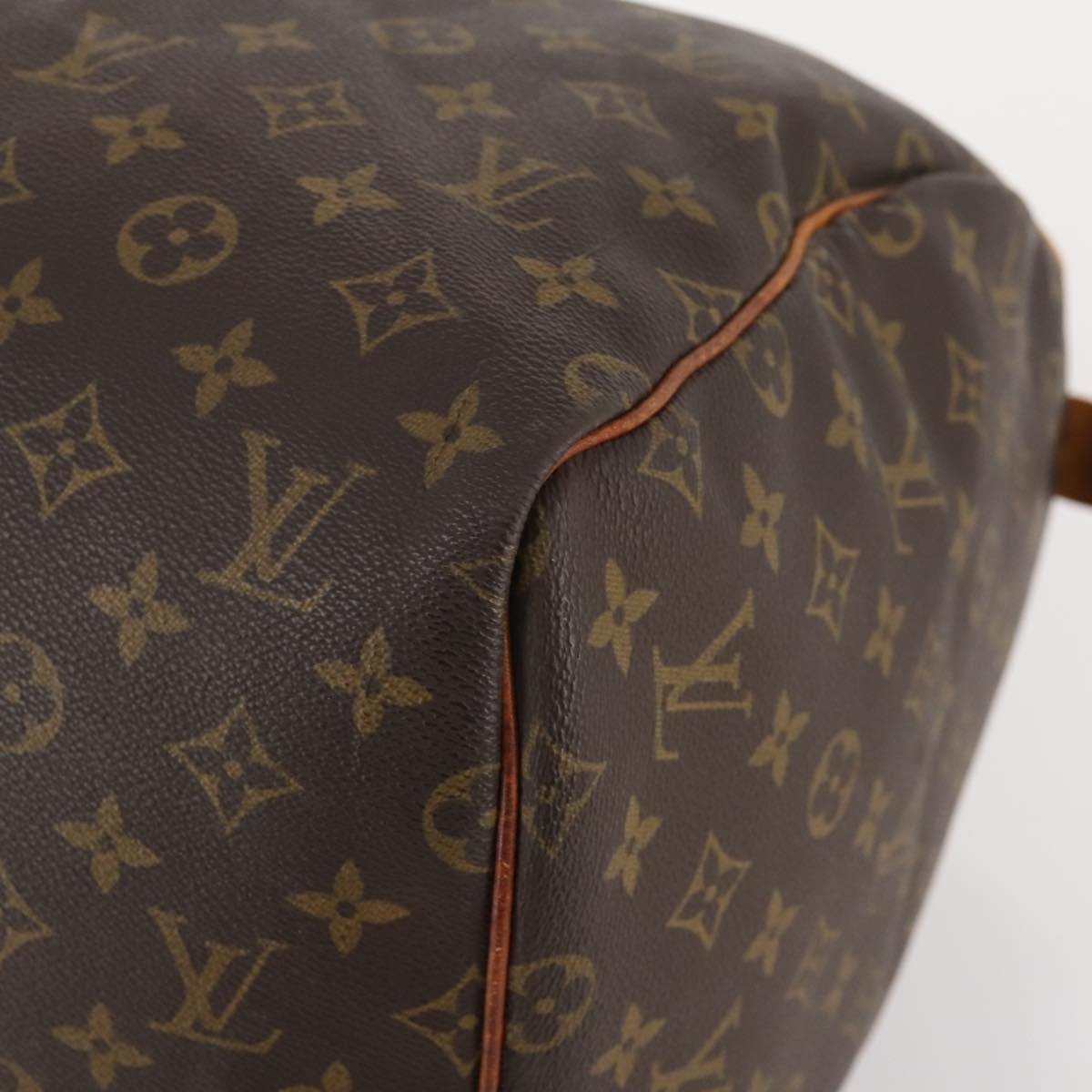LOUIS VUITTON Monogram Keepall 55 Boston Bag M41424 LV Auth 179565