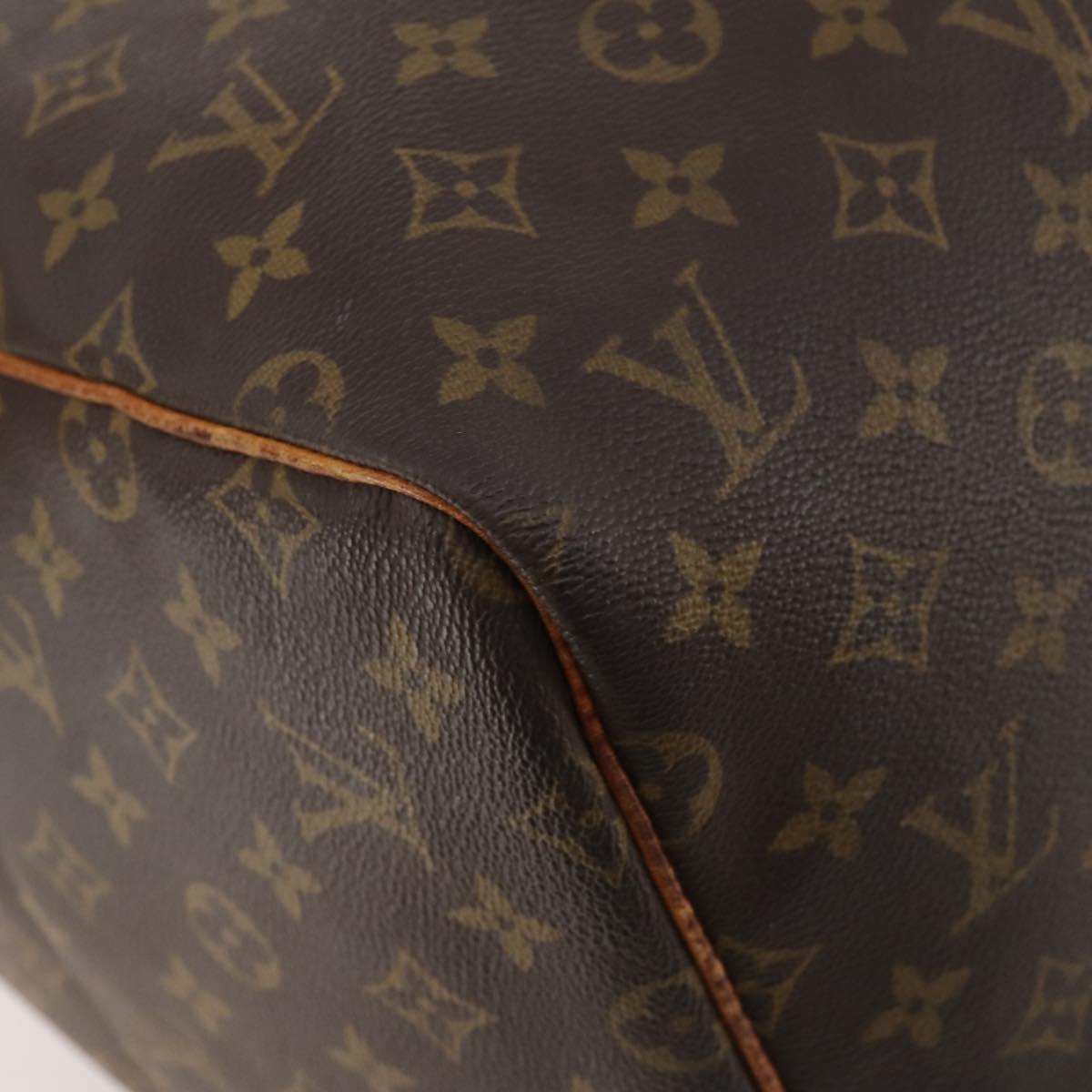 LOUIS VUITTON Monogram Keepall 55 Boston Bag M41424 LV Auth 179565