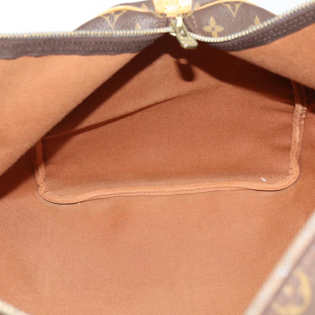 LOUIS VUITTON Monogram Keepall 55 Boston Bag M41424 LV Auth 179565