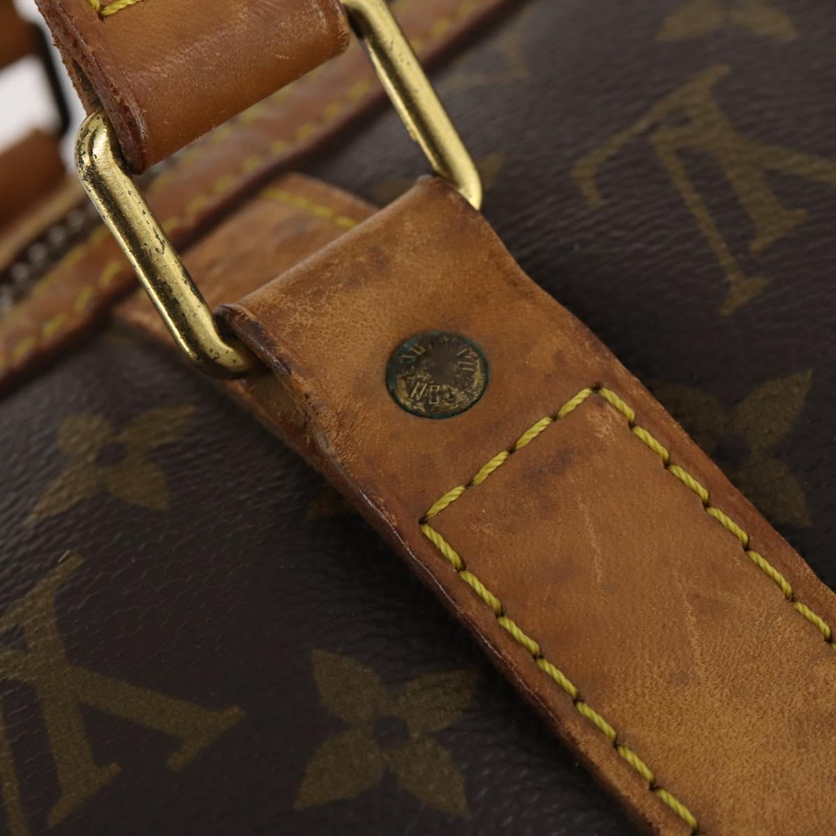 LOUIS VUITTON Monogram Sac Souple 45 Boston Bag M41624 LV Auth 179566