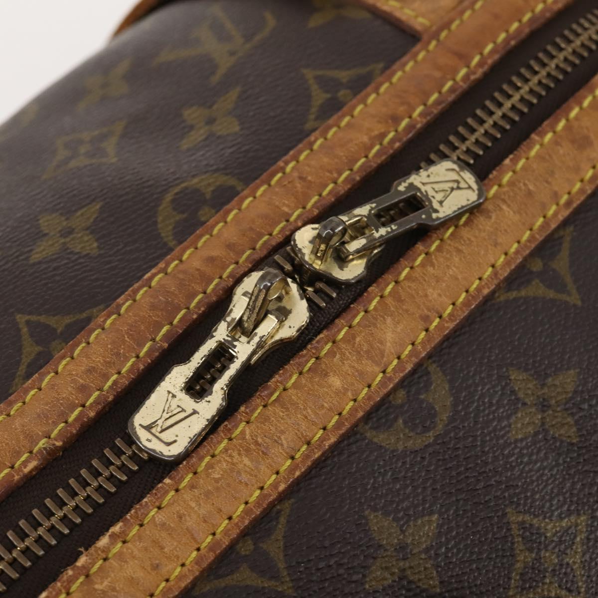 LOUIS VUITTON Monogram Sac Souple 45 Boston Bag M41624 LV Auth 179566