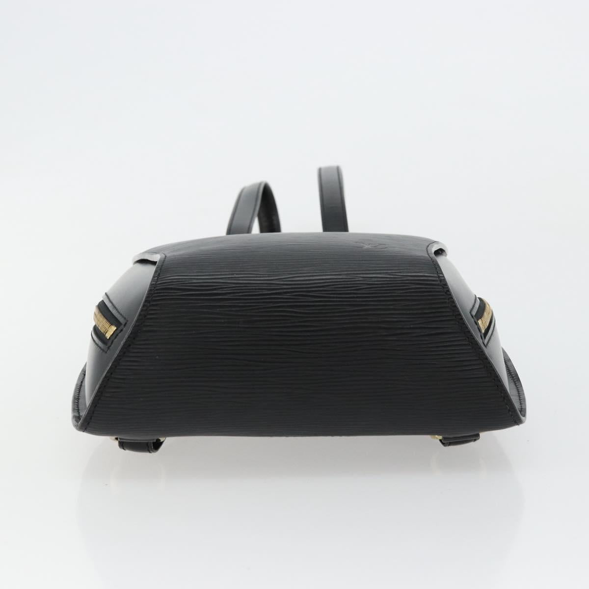 LOUIS VUITTON Epi Mabillon Backpack Black M52232 LV Auth 179576