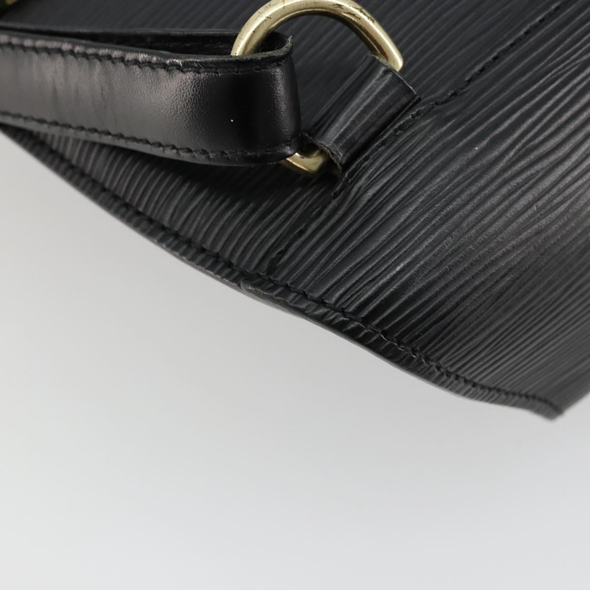 LOUIS VUITTON Epi Mabillon Backpack Black M52232 LV Auth 179576