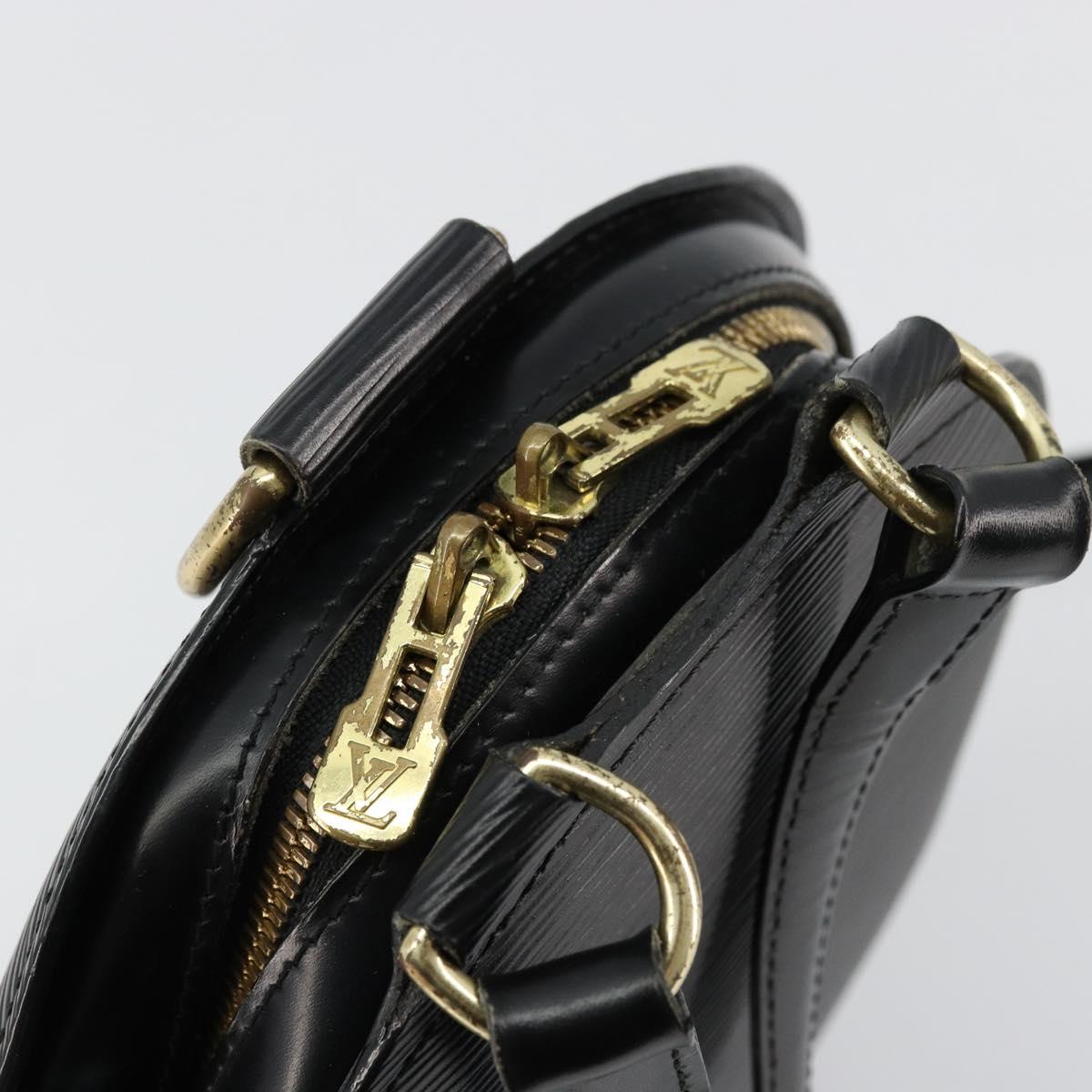 LOUIS VUITTON Epi Mabillon Backpack Black M52232 LV Auth 179576