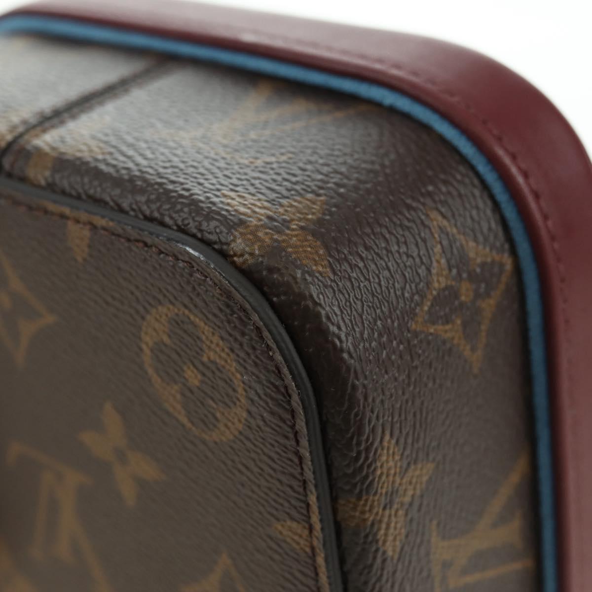 LOUIS VUITTON Monogram Boite Camille MM Jewelry Box Bordeaux GI0019 Auth 179587V