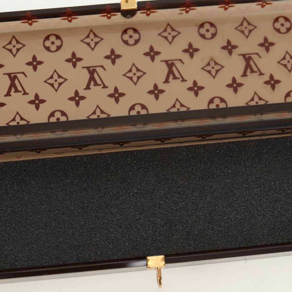LOUIS VUITTON Monogram Chop Stick Wood Brown LV Auth 179590M