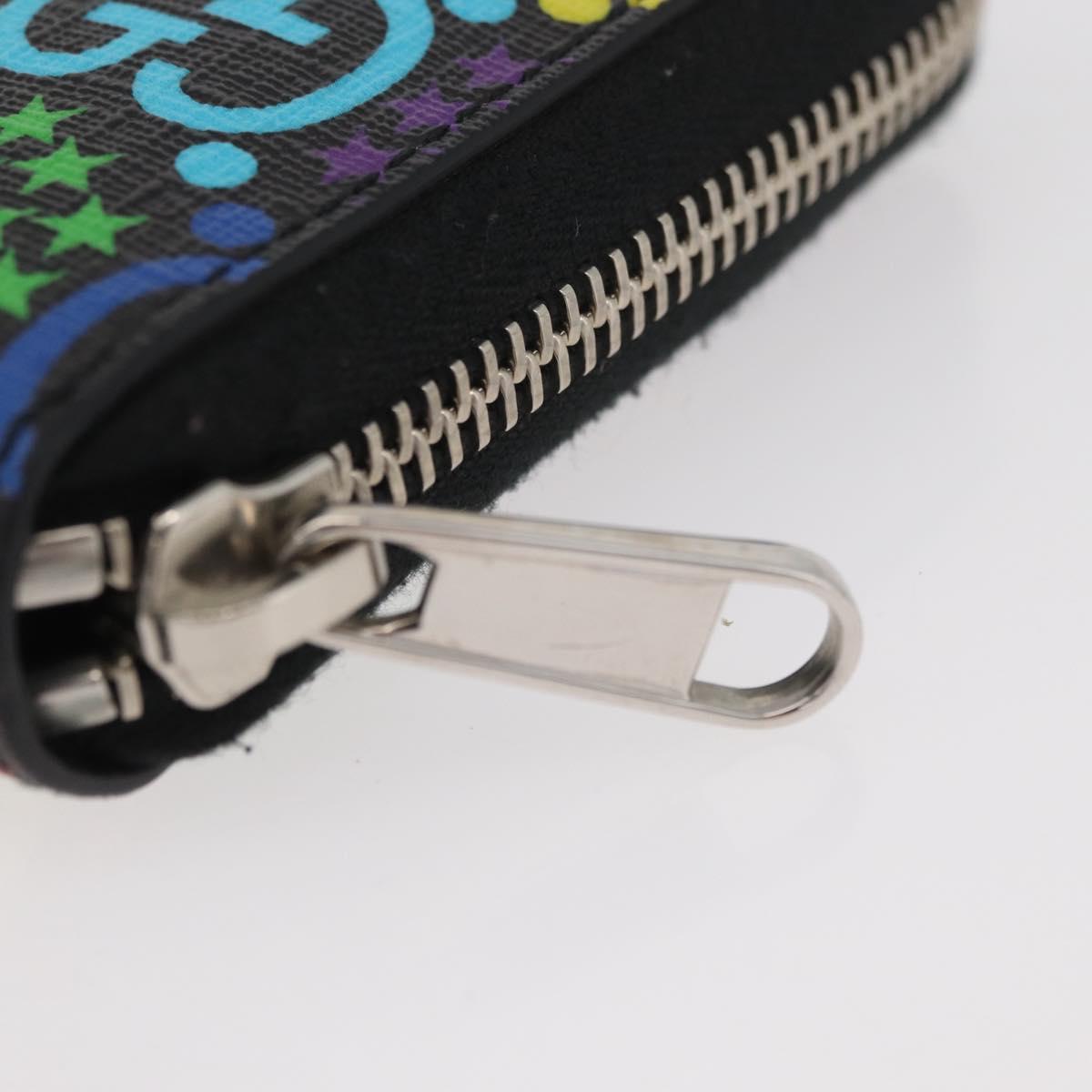 GUCCI GG Psychedelic Long Wallet Multicolor 601079 Auth 179591V