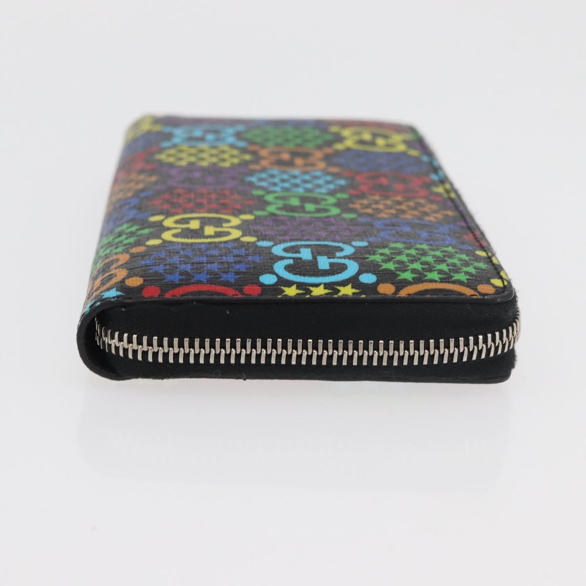 GUCCI GG Psychedelic Long Wallet Multicolor 601079 Auth 179591V