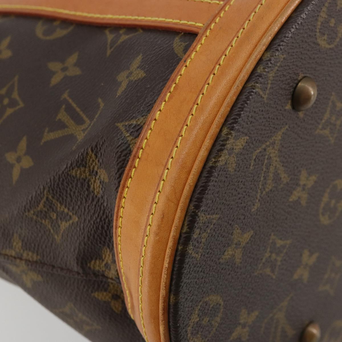 LOUIS VUITTON Monogram Bucket GM Shoulder Bag M42236 LV Auth 179601