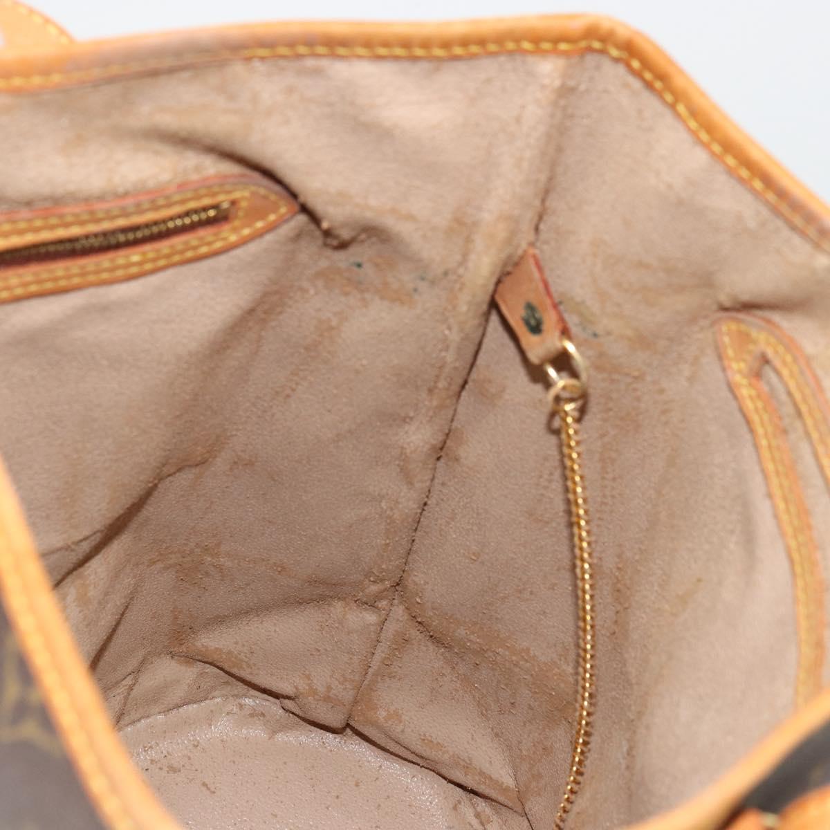 LOUIS VUITTON Monogram Bucket GM Shoulder Bag M42236 LV Auth 179601