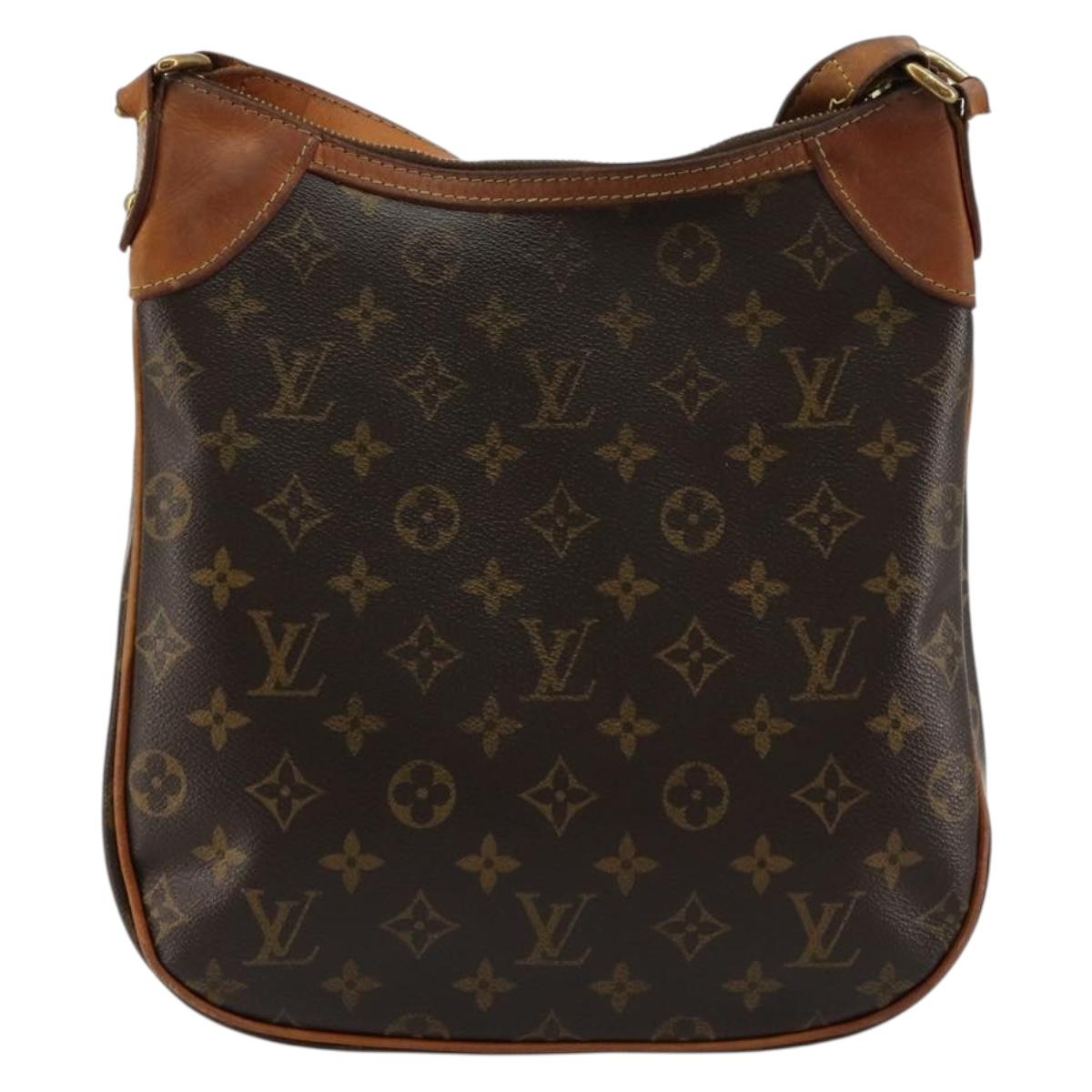 LOUIS VUITTON Monogram Odeon PM Shoulder Bag M56390 LV Auth 179603