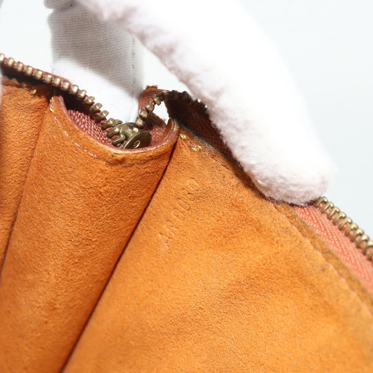 LOUIS VUITTON Epi Pochette Accessoires Pouch Brown M52953 LV Auth 179623