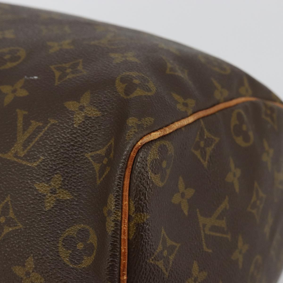 LOUIS VUITTON Monogram Speedy 30 Hand Bag M41526 LV Auth 179631