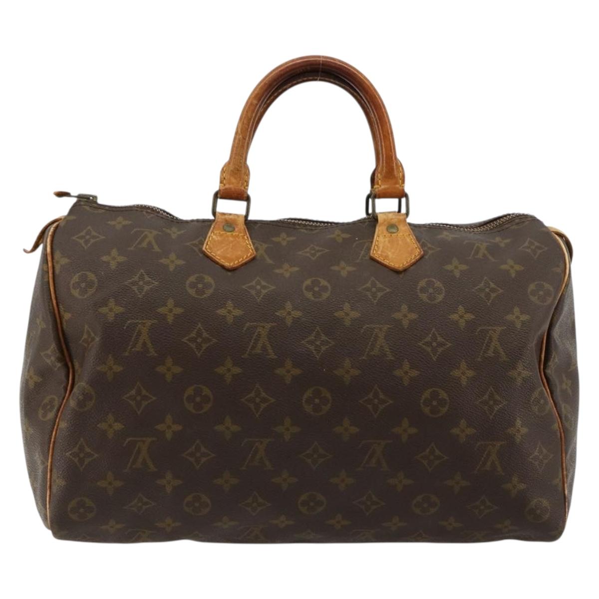 LOUIS VUITTON Monogram Speedy 30 Hand Bag M41526 LV Auth 179631