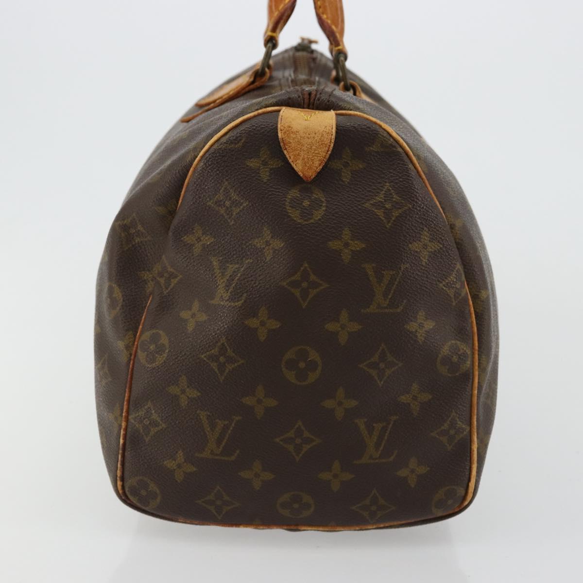 LOUIS VUITTON Monogram Speedy 30 Hand Bag M41526 LV Auth 179631