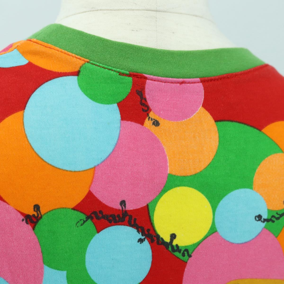 Christian Dior T Shirt Cotton Multicolor Auth 179653M