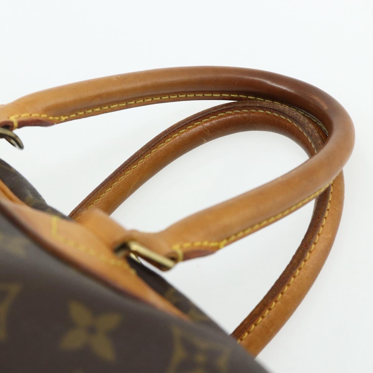 LOUIS VUITTON Monogram Deauville Hand Bag M47270 LV Auth 179668