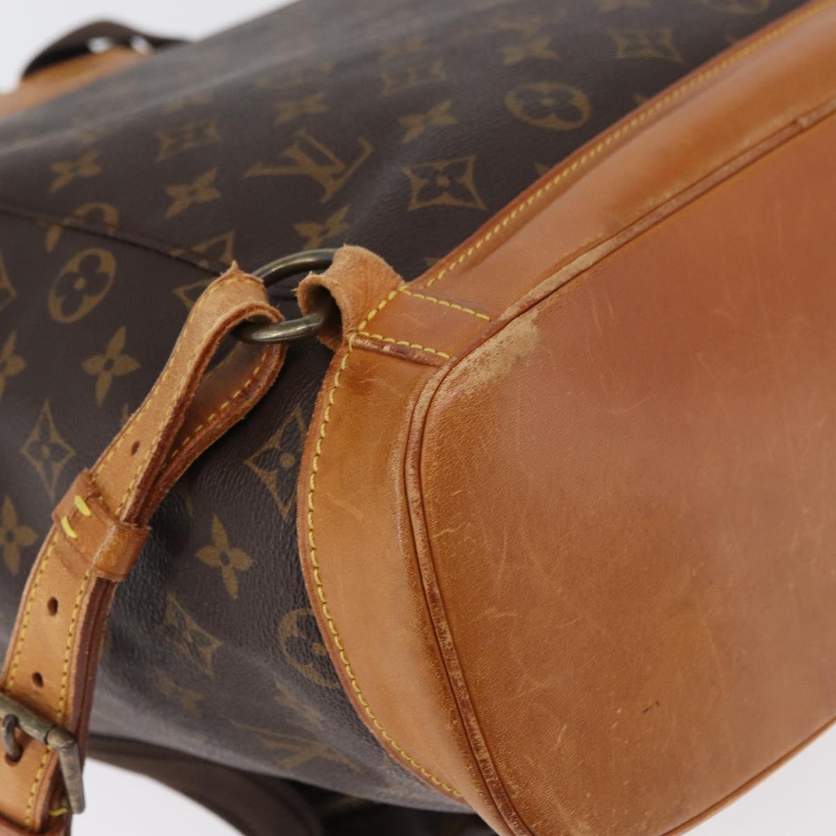 LOUIS VUITTON Monogram Montsouris GM Backpack M51135 LV Auth 179670