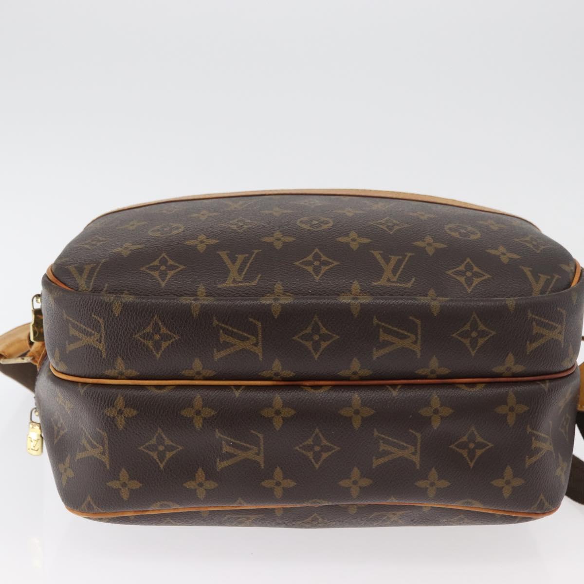 LOUIS VUITTON Monogram Reporter PM Shoulder Bag M45254 LV Auth 179671